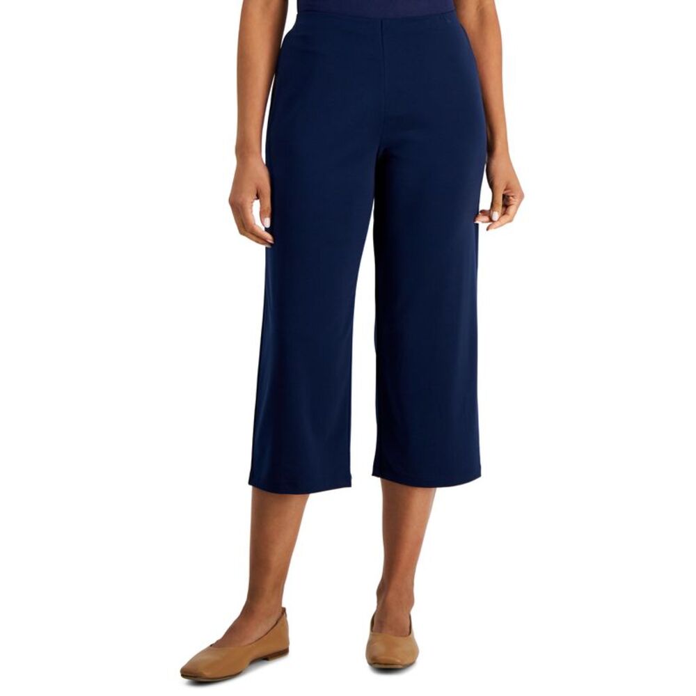 Women's Relaxed Pull-On Knit Culottes